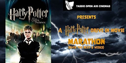 Harry Potter & The Order Of The Phoenix(2007)(M) l Sat 12th July 2025 l 6pm | Baskerville Raceway