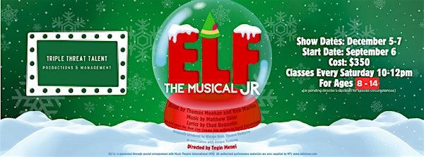 Elf Jr. Registration | 117 Cumberland St N