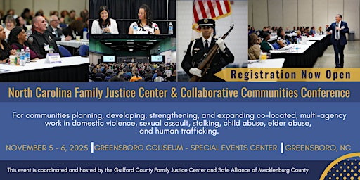 NC Family Justice Center and Collaborative Communities Conference | Greensboro Coliseum