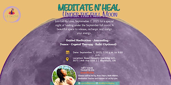 Meditate 'n Heal ~ Under the Full Moon | Bead Dynasty Supplies Inc