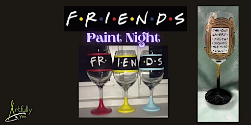 10th Septmber 2025  Friends themed glass painting Boston Pizza, Waterdown | Boston Pizza