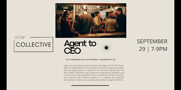 Agent to CEO VIP Event | 675 Riverbend Dr