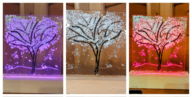 EASY Beautiful  Snow White Tree Fused Glass Workshop - Ann Arbor | 1919 S Industrial Hwy