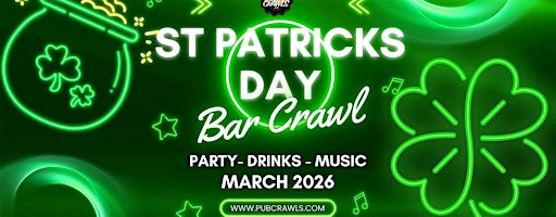 Greensboro St. Patrick's Day Bar Crawl | Hidden Gate Brewing Company