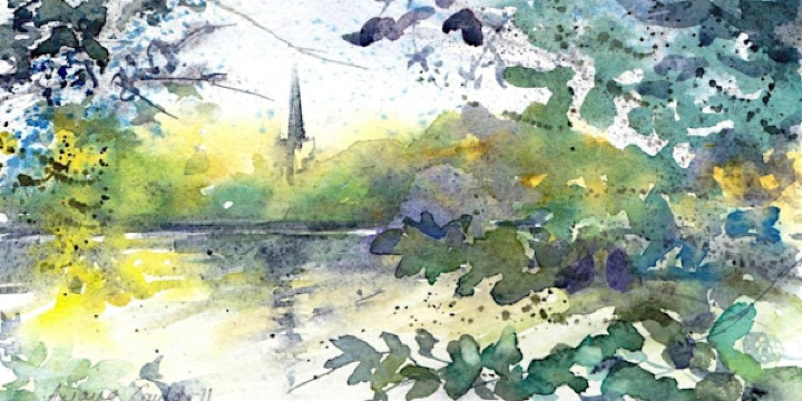 Attenborough in Watercolour - Painting Workshop | Attenborough Nature Reserve - Parking at ANC