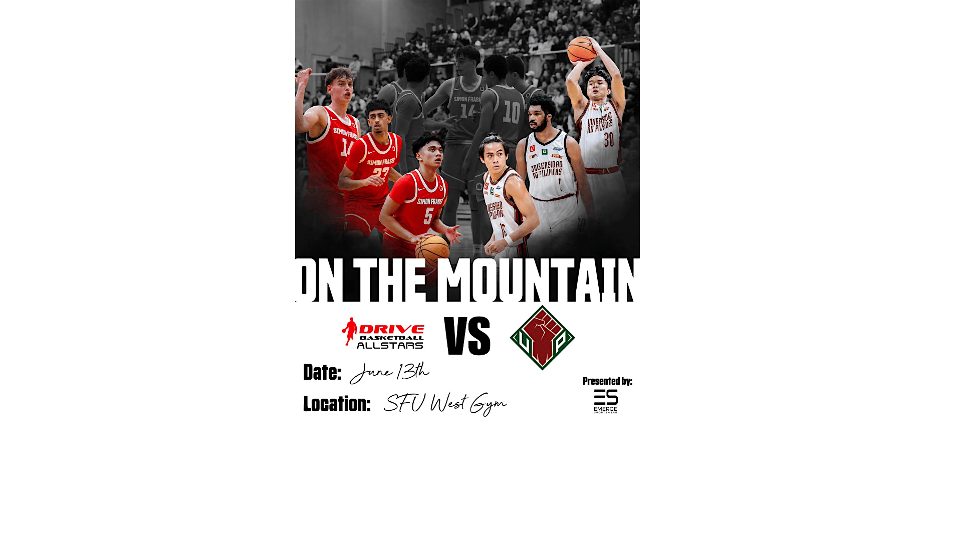 University of Philippines Fighting Maroons Canada Tour | Simon Fraser University