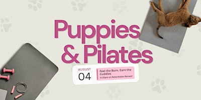 Puppies & Pilates - A YYC Girls Night Event | Rebarkable Retreat