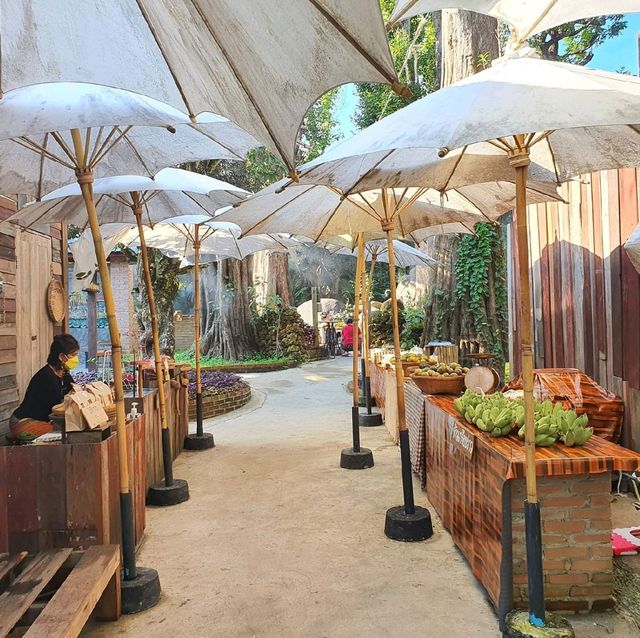 คาเฟ่บรรยากาศ​ร่มรื่น