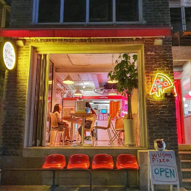 연남동 윌슨피자 골목길에서 만난 아메리카 감성맛집