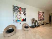 Pop art installations at W Hotel Singapore