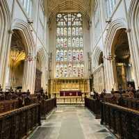 Bath Abbey : Picturesque architecture 