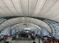 Going around Suvarnabhumi Airport