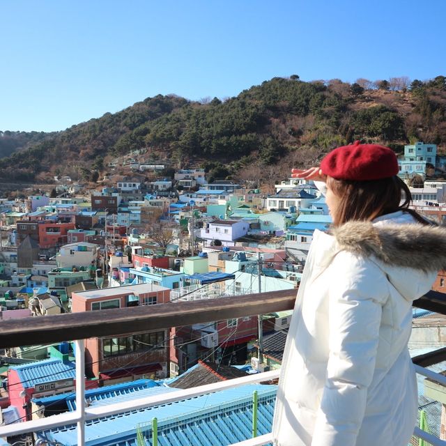 韓國釜山甘川文化村｜小村落的蛻變｜七彩