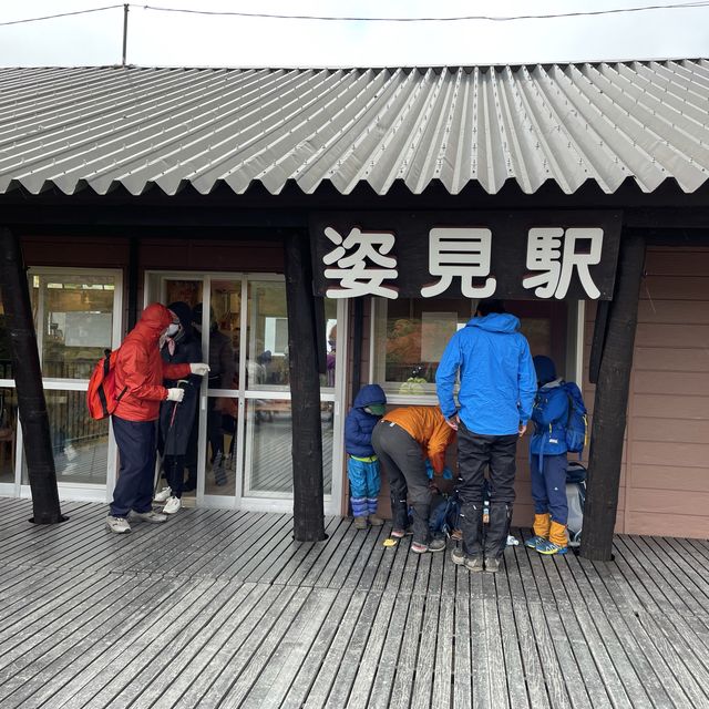 北海道　旭岳ロープウェイ　姿見駅