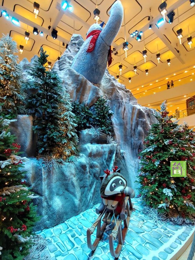 太古廣場雪怪送禮探Santa 影AR相