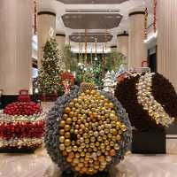 Festive Decoration at Shangri-La lobby