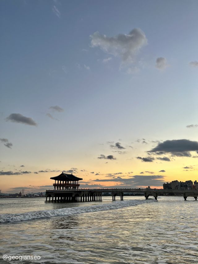 🌅 노을 맛집, 포항항 영일대🌅
