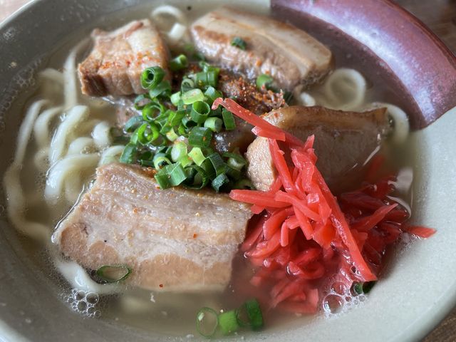 国際通りのおすすめ沖縄そば屋さん『我部祖河食堂』