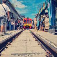 Famous Maeklong Railway Market