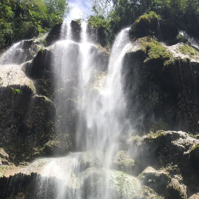 Tumalog Falls in Oslob 🤍