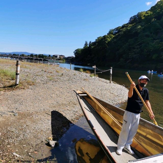 京都保津川遊船記