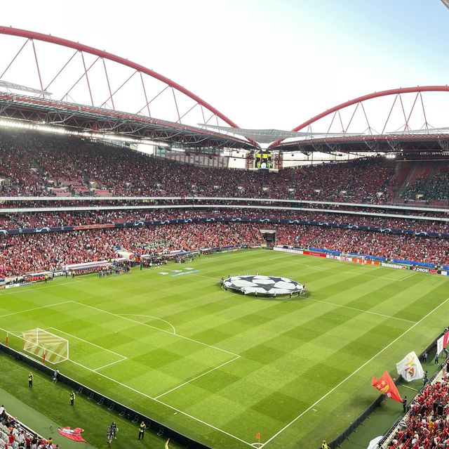 Watching a Champions league Game 