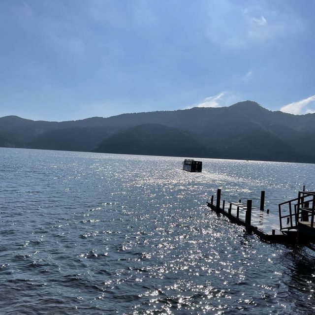 【箱根】箱根園ステージから見える芦ノ湖