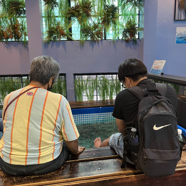 Fish 🐟🐠 Spa Inside Central Market 🇲🇾