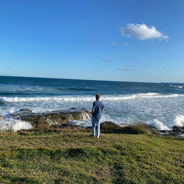 Start your day in Bondi Beach Australia 