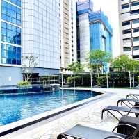 Great pool at Orchard Hotel