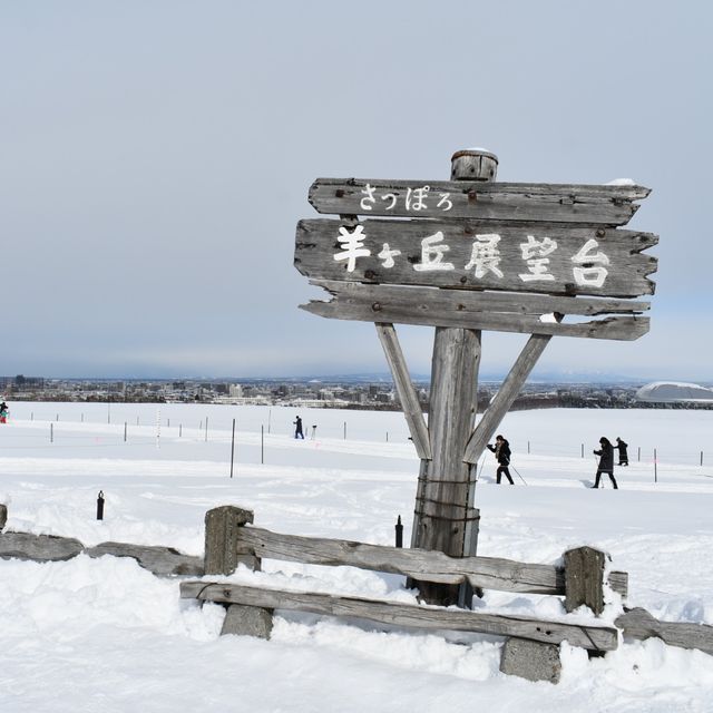 【北海道】少年よ、大志を抱け。羊ヶ丘展望台