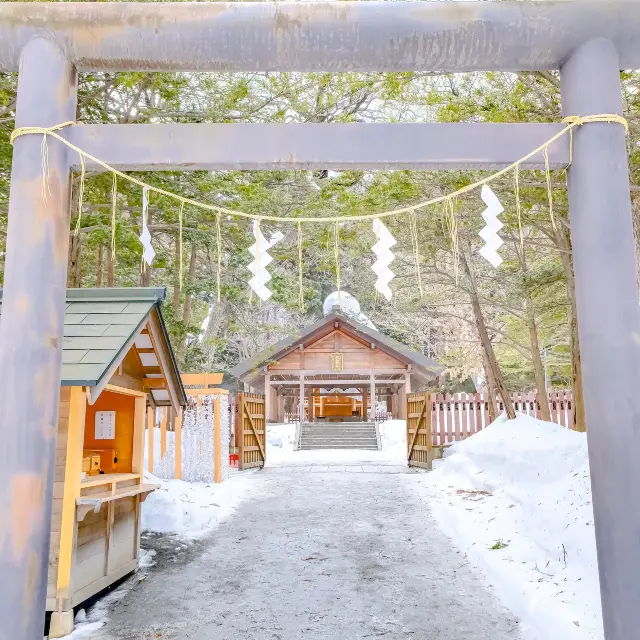 冬の北海道神宮・開拓神社