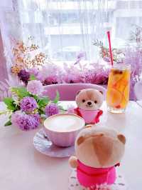 太子 | Purple Cafe | 紫色花主題咖啡店