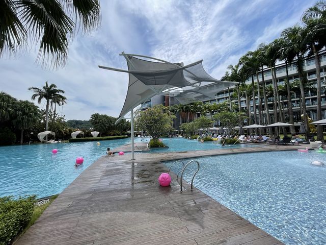 Pool slides and floats