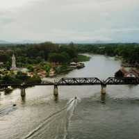 Death Railway Bridge during Sunset