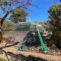復興中の熊本城