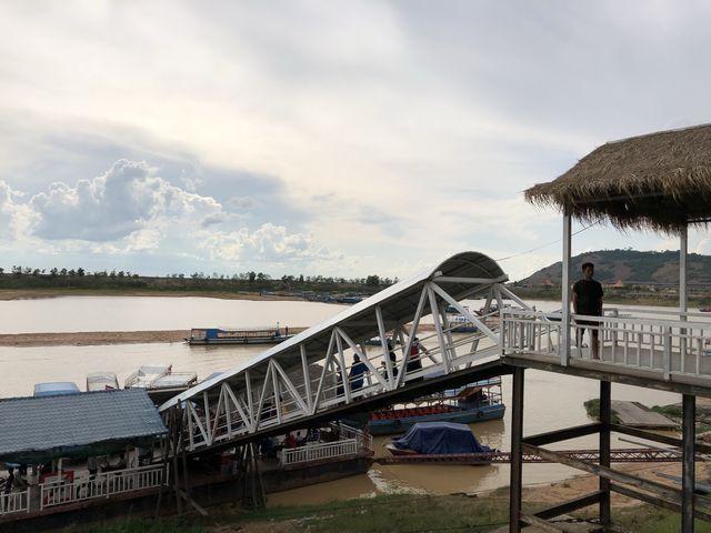 Visiting Lotus field and Lake Tonle Sap