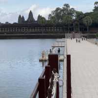 Amazing Angkor Wat no queues for pictures