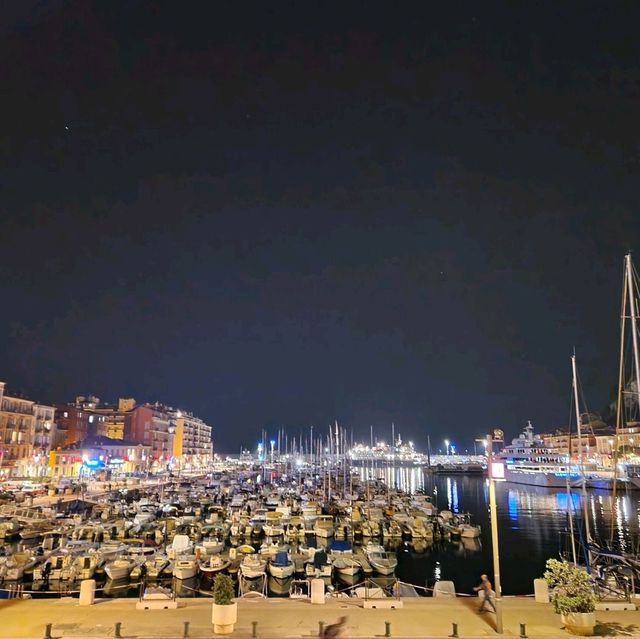 Dinner with a view to Nice Port Lympia 🇫🇷 