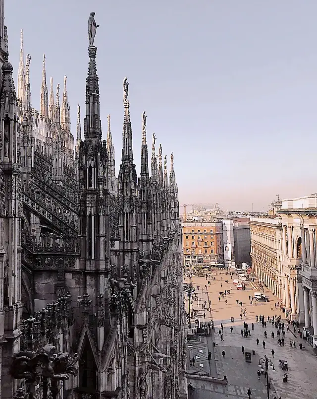 Milan Cathedral is the largest Gothic building in the world and the second largest cathedral in the world.
