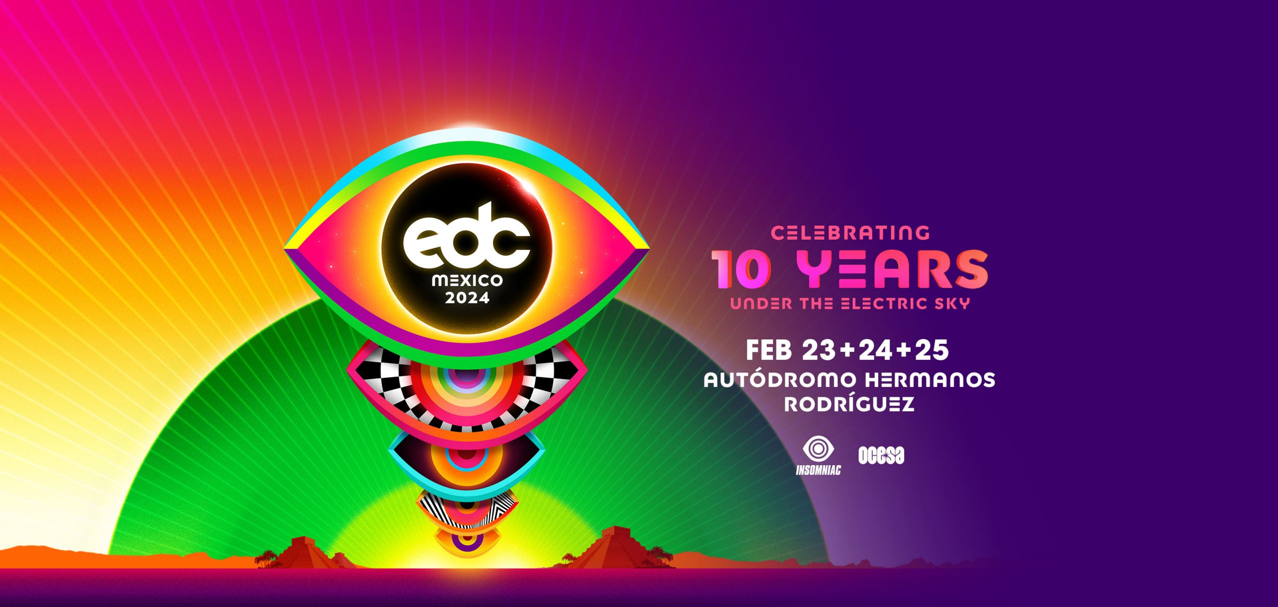 EDC Mexico 2025 Autódromo Hermanos Rodríguez Dates and Itineraries
