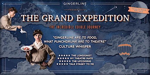 Gingerline's The Grand Expedition 2024- Saturday 27th April, Late | E8 2DS