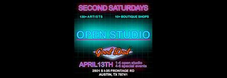 Second Saturdays Open Studio at Good Dad Studios | 2801 S I-35 Frontage Rd