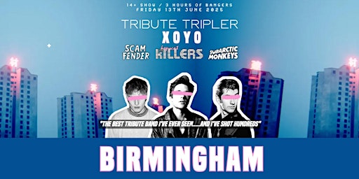 The Killers Tribute - Birmingham XOYO - 13th June 2025 | XOYO Birmingham