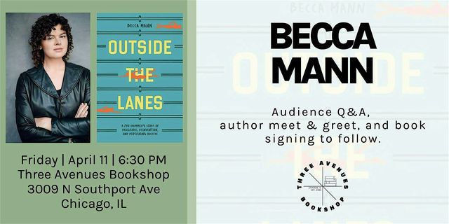 Q & A and Book Signing with Becca Mann | Three Avenues Bookshop
