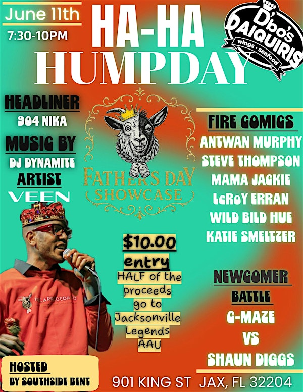 HAHA HAPPY PAPPY HUMPDAY | D'bo's Daiquiris, Wings, & Seafood - Jacksonville