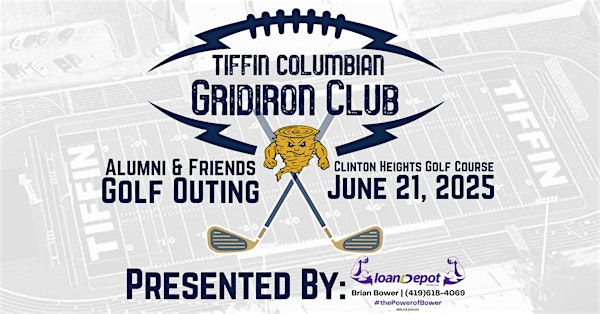 TC Gridiron Club | 2025 Alumni & Friends Golf Outing | Clinton Heights Golf Course