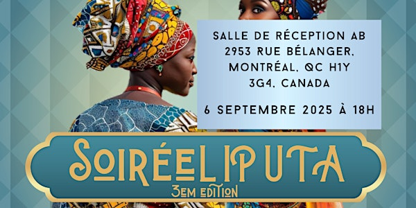 Soirée Liputa – 3em Édition | 2953 Rue Bélanger