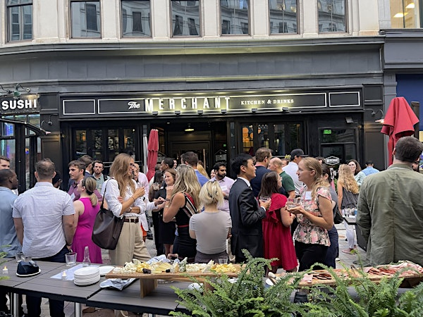 Networking Night for Boston's Young Professionals (On The Patio!) | The Merchant Kitchen & Drinks
