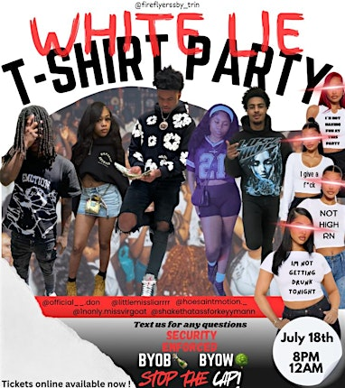 WHITE LIES 2025 PARTY- MANDO'S PRODUCTION | 2486 E Sharon Rd